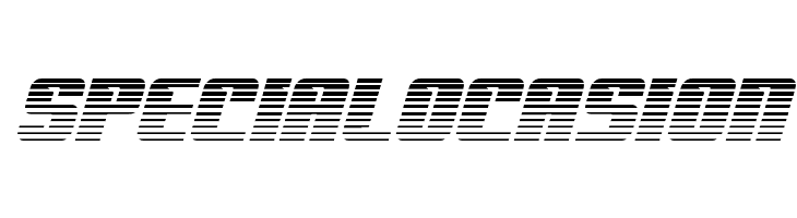 '89 Speed Affair Gradient2Ital  Free Fonts Download