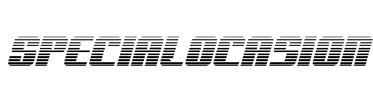 '89 Speed Affair Gradient Ital  Free Fonts Download