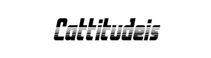 Upper Punch Gradient Italic  Free Fonts Download