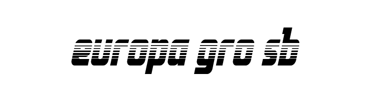 Upper Punch Gradient Italic  Free Fonts Download