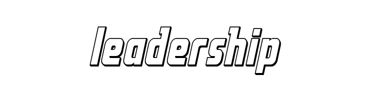 Upper Punch 3D Italic  Free Fonts Download