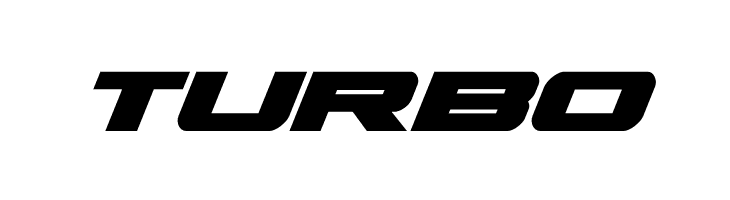 TURBO Predataur Super-Italic Font