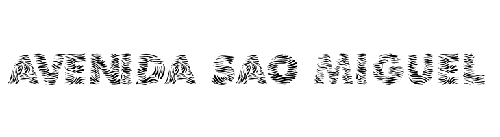 101! Zebra Print  Free Fonts Download