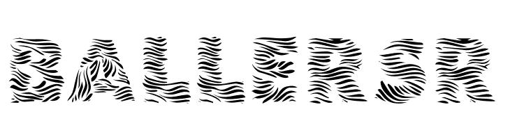101! Zebra Print  Free Fonts Download