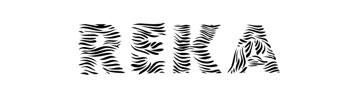 101! Zebra Print  Free Fonts Download