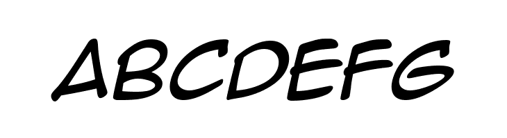 Anime Ace 2.0 BB Italic  Free Fonts Download