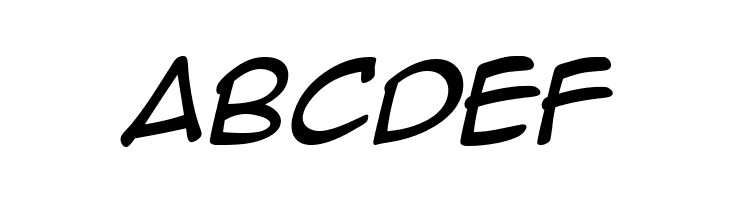 Anime Ace 2.0 BB Italic  Free Fonts Download