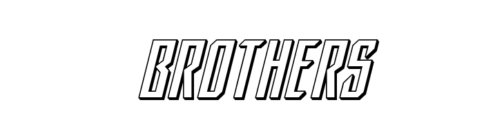 Dark Dominion 3D Italic  Free Fonts Download