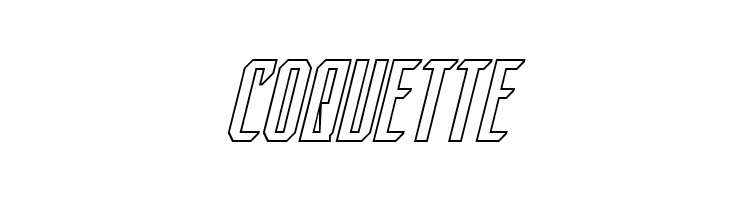 Dark Dominion Outline Italic  Free Fonts Download