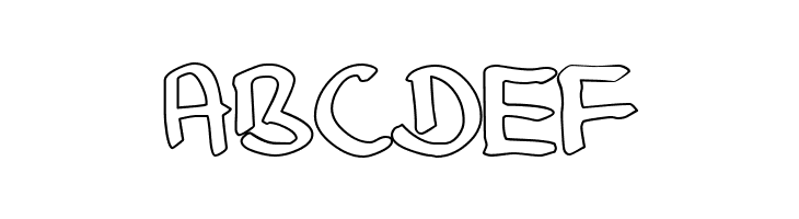 Klaus Johansen hollow  Free Fonts Download