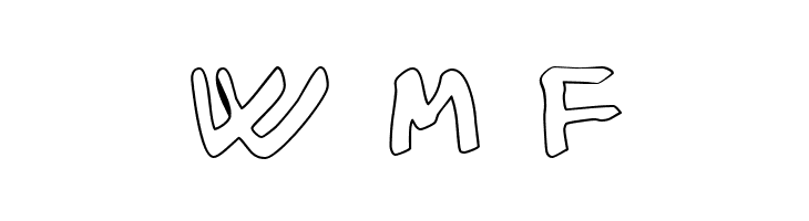 Klaus Johansen hollow  Free Fonts Download