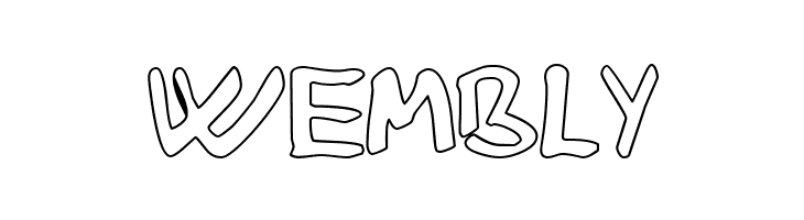 Klaus Johansen hollow  Free Fonts Download