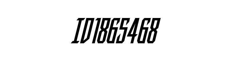 Dark Dominion Condensed Italic  Free Fonts Download