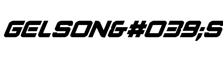 Praetorian Super-Italic  Free Fonts Download