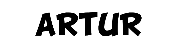 aRtuR BD Cartoon Shout Font