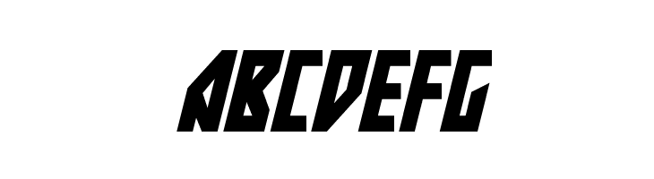 Major Force Extra-Italic  Free Fonts Download