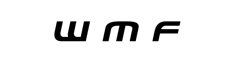 Federal Service Semi-Bold Expanded Italic  Free Fonts Download