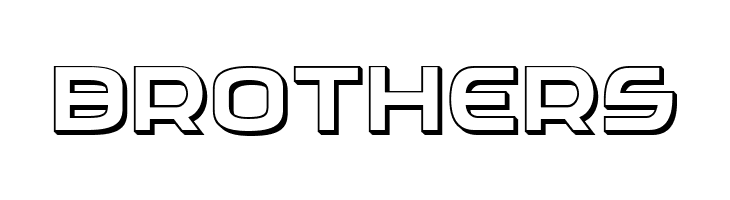 Federal Service 3D  Free Fonts Download