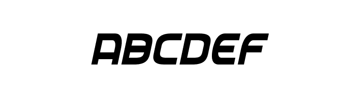 Federal Service Semi-Bold Condensed Italic  Free Fonts Download