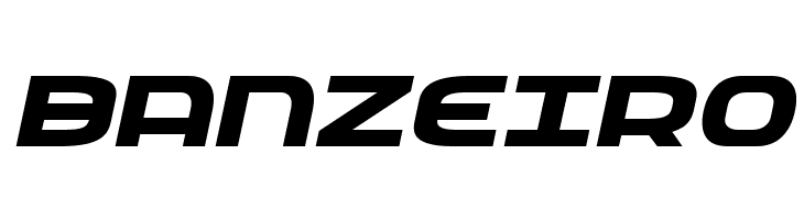 Federal Service Bold ExpandedItalic  Free Fonts Download