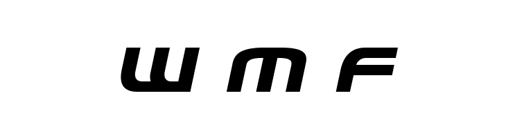 Federal Service Bold ExpandedItalic  Free Fonts Download