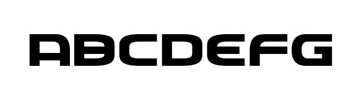 Federal Service Bold Expanded  Free Fonts Download
