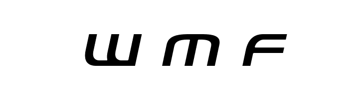 Federal Service Light ExpandedItalic  Free Fonts Download