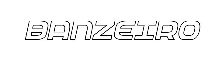 Federal Service Outline Italic  Free Fonts Download