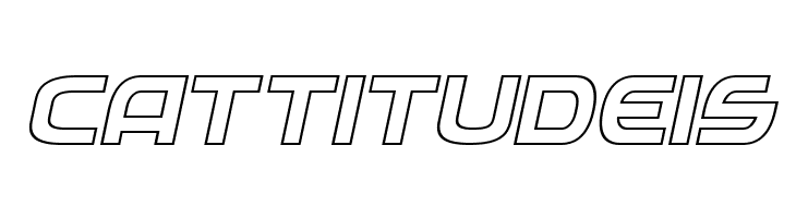 Federal Service Outline Italic  Free Fonts Download