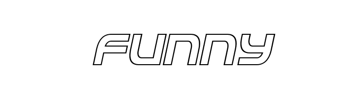 Federal Service Outline Italic  Free Fonts Download