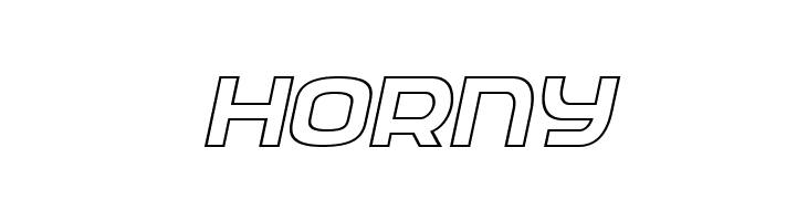 Federal Service Outline Italic  Free Fonts Download