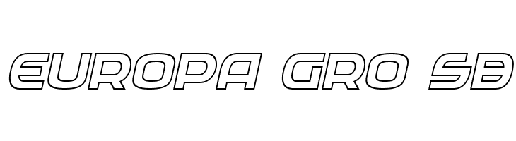 Federal Service Outline Italic  Free Fonts Download