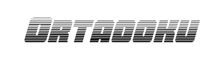 Force Runner Gradient Italic  Free Fonts Download