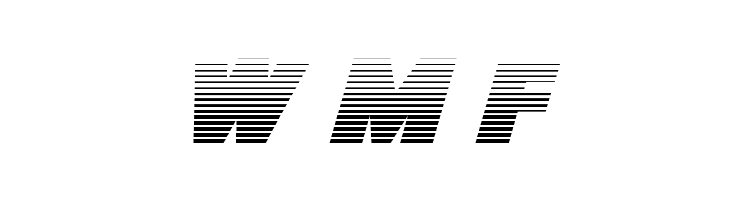 Force Runner Gradient Italic  Free Fonts Download