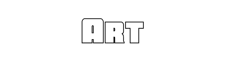 Force Runner Outline  Free Fonts Download