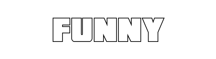 Force Runner Outline  Free Fonts Download