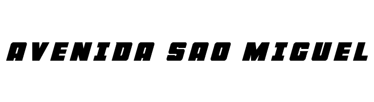 Force Runner Title Italic  Free Fonts Download