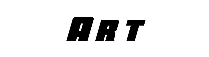 Force Runner Title Italic  Free Fonts Download