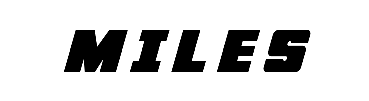 Force Runner Title Italic  Free Fonts Download