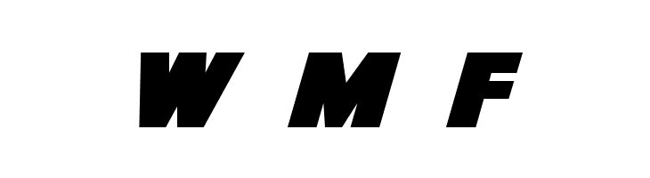 Force Runner Title Italic  Free Fonts Download