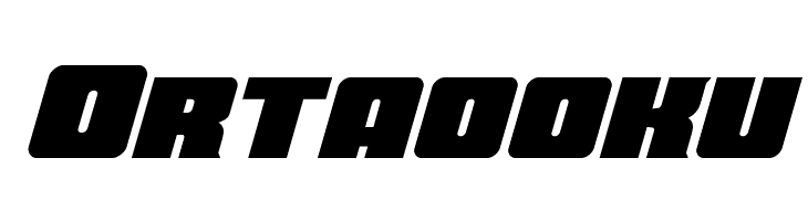 Force Runner Expanded Italic  Free Fonts Download