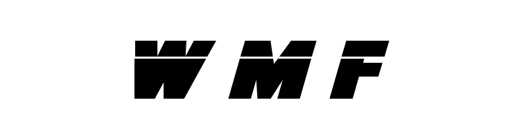 Force Runner Laser Italic  Free Fonts Download