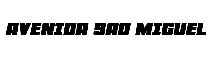 Force Runner Semi-Italic  Free Fonts Download