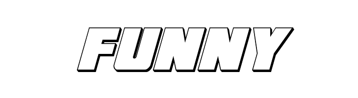 Force Runner 3D Italic  Free Fonts Download