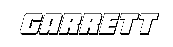 Force Runner 3D Italic  Free Fonts Download