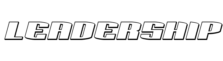 Sacred Czars 3D Italic  Free Fonts Download