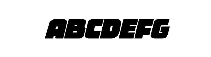 Frost Giant Expanded Italic  Free Fonts Download