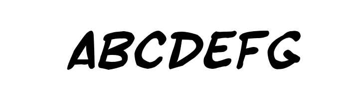 SF Toontime Blotch Bold Italic  Free Fonts Download