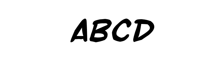 SF Toontime Blotch Bold Italic  Free Fonts Download