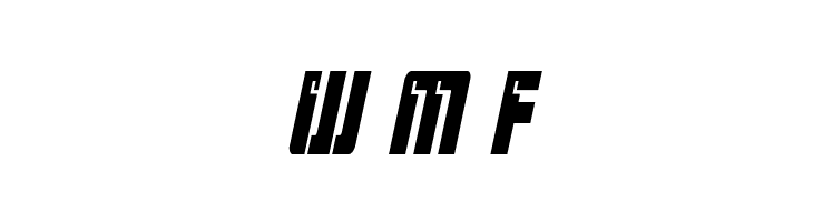 Hard Science Condensed Italic  Free Fonts Download